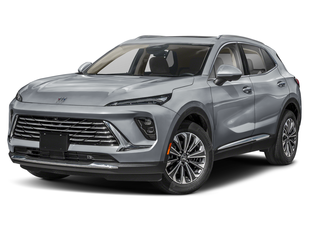 2024 Buick Envision Preferred in Summit White — front three-quarter view