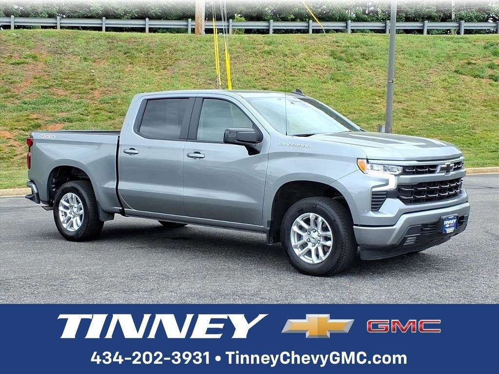 2026 Chevrolet Silverado 1500 RST in Sterling Gray Metallic — front three-quarter view