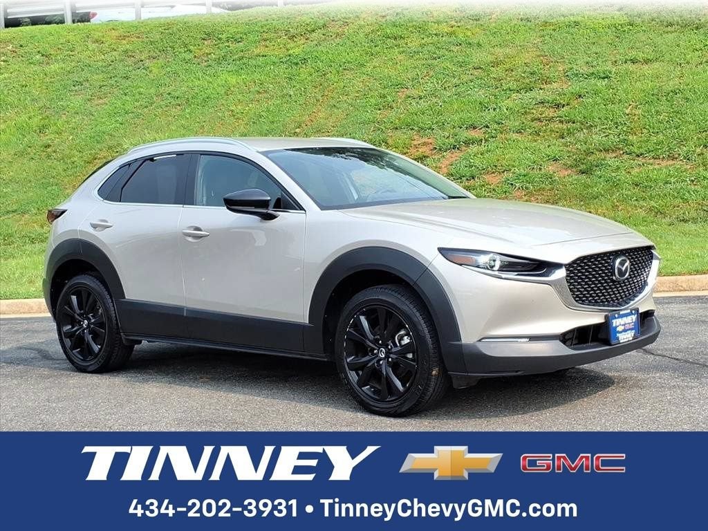 2024 Mazda Mazda CX-30 2.5 S Select Sport in Tan — front three-quarter view