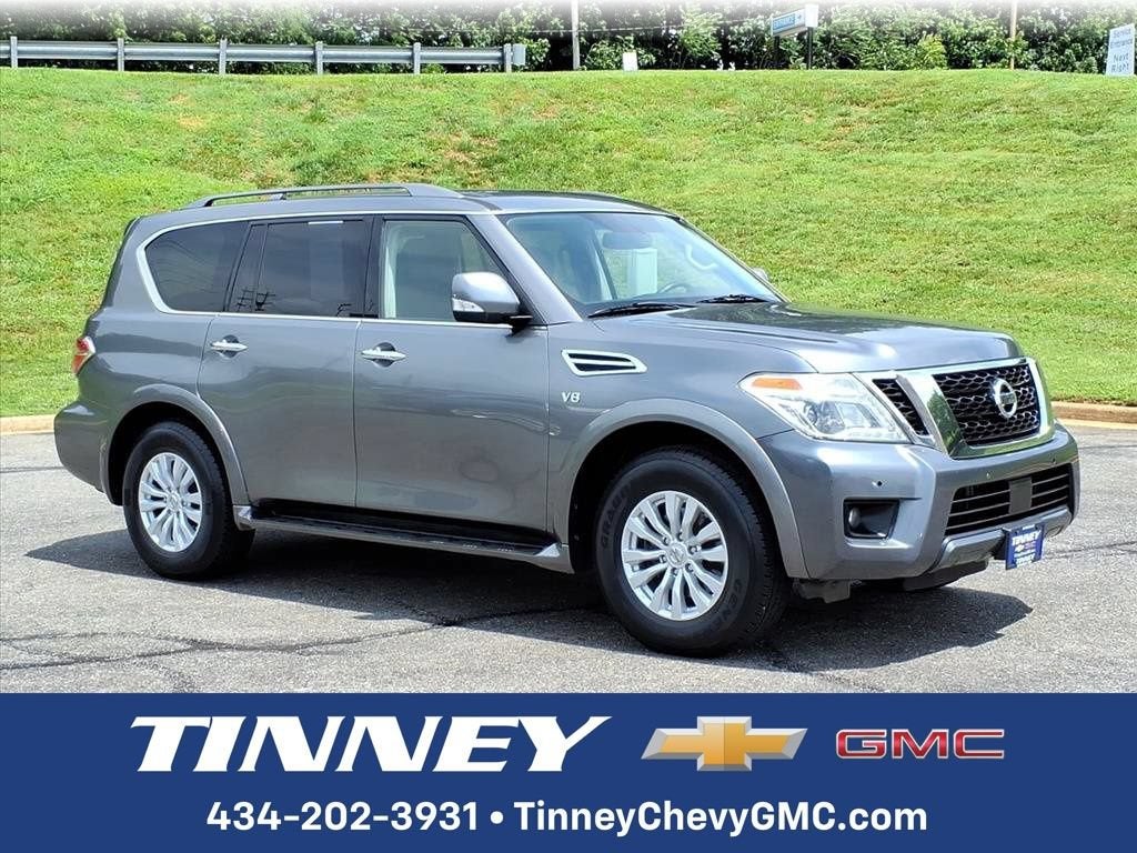 2018 Nissan Armada SV in Other — front three-quarter view